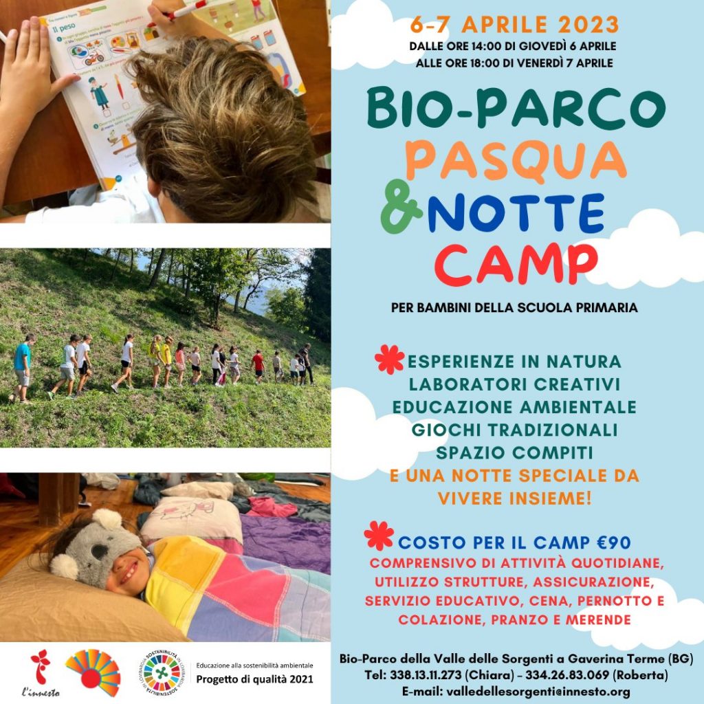 bio-parco pasqua camp